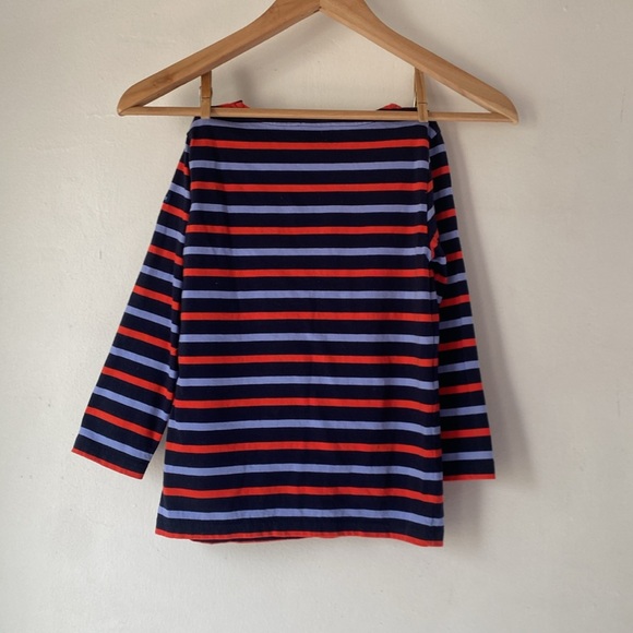 Saint James X Crewcuts 8 Girl’s Striped T-shirt - Picture 4 of 12